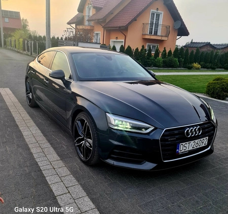 Audi A5 cena 118900 przebieg: 200800, rok produkcji 2019 z Wiązów małe 191